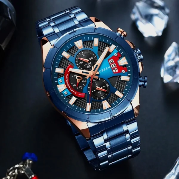 Reloj Curren 8401 Cuarzo Acero Inoxidable